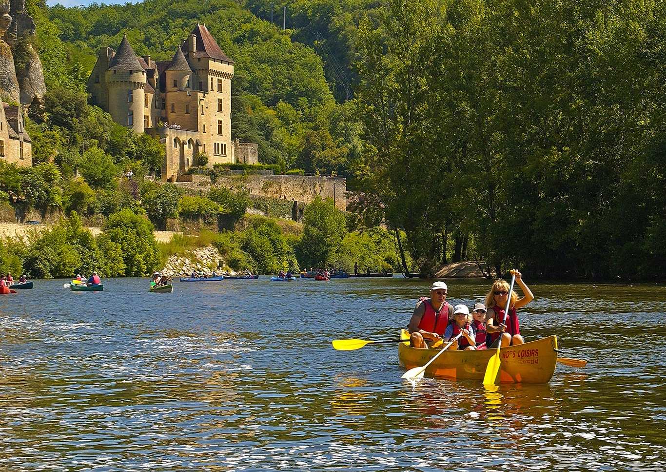 Canoeing the Dordogne River